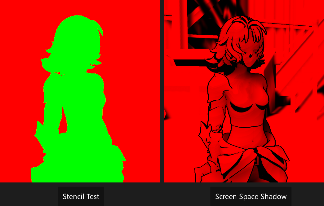 分离角色和场景的双Pass ScreenSpaceShadow